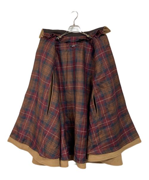 ALORS（アロー）aLORS (アロー) Cape à mors Calliope ポンチョコート　 キャメル サイズ:FREEの古着・服飾アイテム