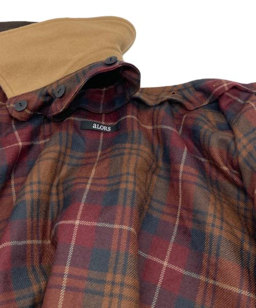 ALORS（アロー）aLORS (アロー) Cape à mors Calliope ポンチョコート　 キャメル サイズ:FREEの古着・服飾アイテム
