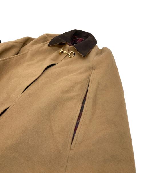 ALORS（アロー）aLORS (アロー) Cape à mors Calliope ポンチョコート　 キャメル サイズ:FREEの古着・服飾アイテム