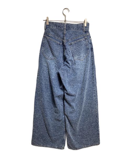 cygne（シーニュ）cygne (シーニュ) ファンシーデニムパンツ/Fancy denim pants ブルーの古着・服飾アイテム