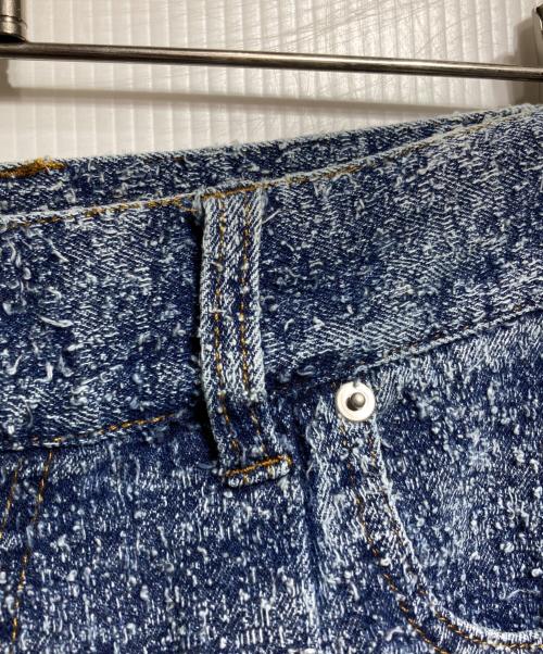 cygne（シーニュ）cygne (シーニュ) ファンシーデニムパンツ/Fancy denim pants ブルーの古着・服飾アイテム