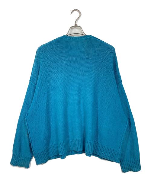 DAIRIKU（ダイリク）DAIRIKU (ダイリク) American Dream Inside-out Knit コットンニット　Episode4 19AW K-2 ブルー サイズ:FREEの古着・服飾アイテム