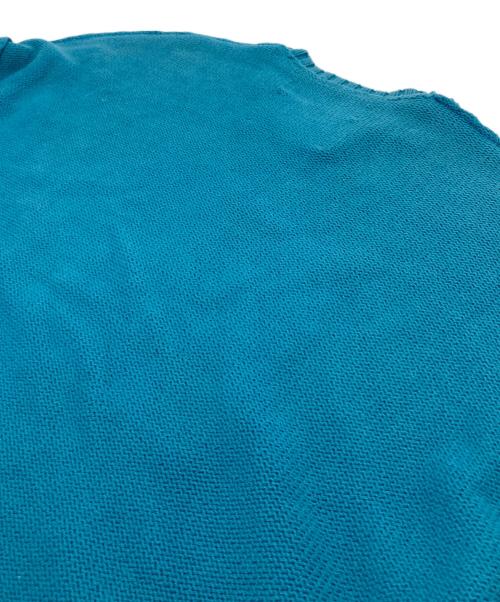 DAIRIKU（ダイリク）DAIRIKU (ダイリク) American Dream Inside-out Knit コットンニット　Episode4 19AW K-2 ブルー サイズ:FREEの古着・服飾アイテム