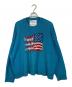 DAIRIKU（ダイリク）の古着「American Dream Inside-out Knit コットンニット　Episode4 19AW K-2」｜ブルー