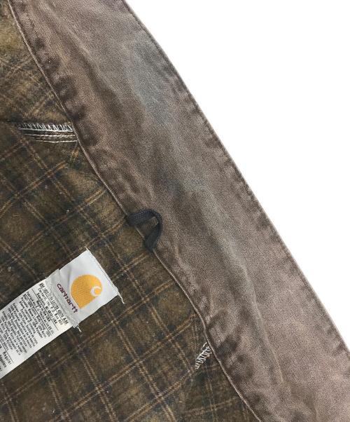 CarHartt（カーハート）CarHartt (カーハート) デトロイトジャケット ブラウン サイズ:Lの古着・服飾アイテム