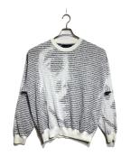gadid anoniemガディッド アノニム）の古着「ハイゲージニットプルオーバー/Fine-gauge knit pullover」｜ホワイト