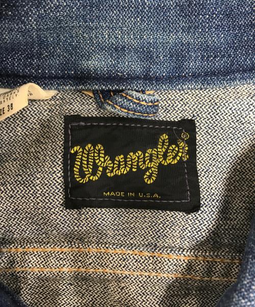 Wrangler（ラングラー）Wrangler (ラングラー) 124MJデニムジャケット インディゴ サイズ:38の古着・服飾アイテム