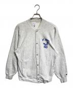 Champion REVERSE WEAVEチャンピオン リバース ウィーブ）の古着「リバースウィーブスナップカーディガン」｜ライトグレー