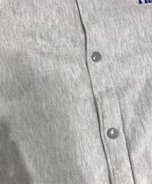 Champion REVERSE WEAVE（チャンピオン リバース ウィーブ）Champion REVERSE WEAVE (チャンピオン リバース ウィーブ) リバースウィーブスナップカーディガン ライトグレー サイズ:LARGEの古着・服飾アイテム