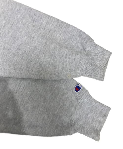 Champion REVERSE WEAVE（チャンピオン リバース ウィーブ）Champion REVERSE WEAVE (チャンピオン リバース ウィーブ) リバースウィーブスナップカーディガン ライトグレー サイズ:LARGEの古着・服飾アイテム