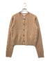 Sporty & Rich（スポーティーアンドリッチ）の古着「Cableknit Cashmere Cardigan」｜ベージュ