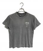 stussyステューシー）の古着「80'S one world one love Tee」｜グレー