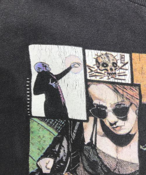 FASHION VICTIM（ファッションヴィクティム）FASHION VICTIM (ファッションヴィクティム) 90s ホラープリントTシャツ ブラック サイズ:Lの古着・服飾アイテム