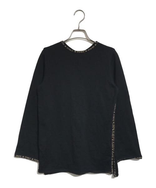 FENDI（フェンディ）FENDI (フェンディ) ロゴニット ブラック サイズ:40の古着・服飾アイテム