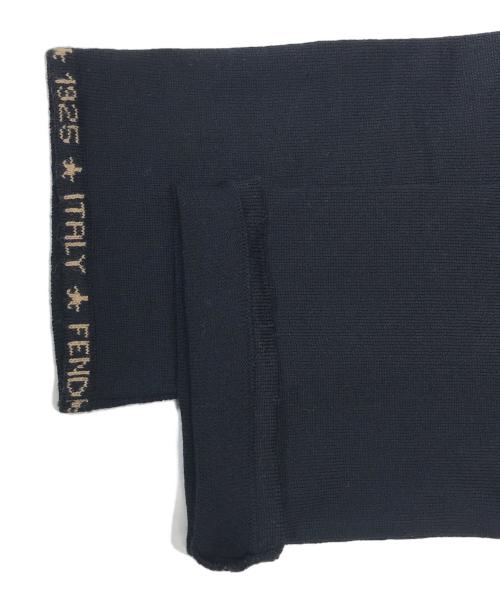 FENDI（フェンディ）FENDI (フェンディ) ロゴニット ブラック サイズ:40の古着・服飾アイテム