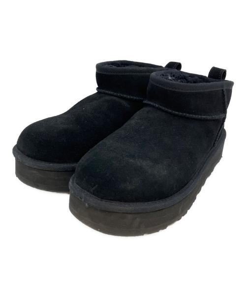 UGG（アグ）UGG (アグ) Classic Ultra Mini Platform ブラック サイズ:SIZE 24.5cmの古着・服飾アイテム
