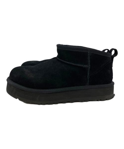 UGG（アグ）UGG (アグ) Classic Ultra Mini Platform ブラック サイズ:SIZE 24.5cmの古着・服飾アイテム