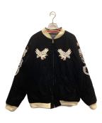 BILLVANビルバン）の古着「リバーシブルスカジャン」｜ブラック