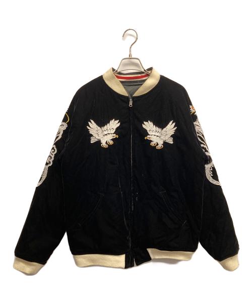BILLVAN（ビルバン）BILLVAN (ビルバン) リバーシブルスカジャン ブラック サイズ:40の古着・服飾アイテム