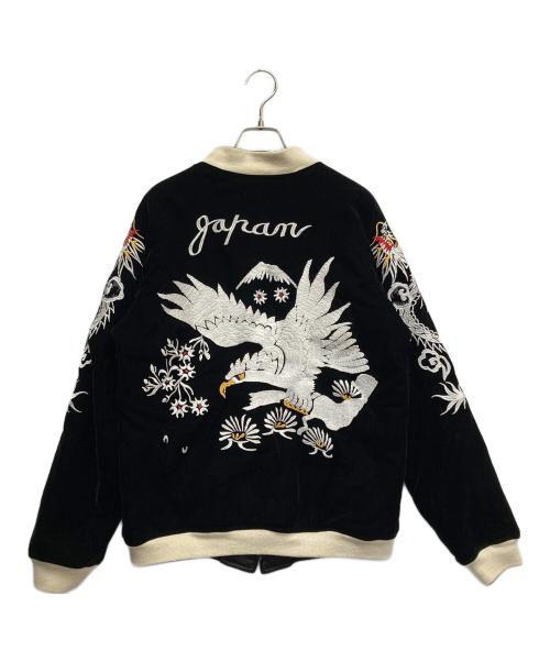 BILLVAN（ビルバン）BILLVAN (ビルバン) リバーシブルスカジャン ブラック サイズ:40の古着・服飾アイテム