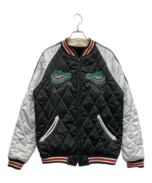 BILLVAN（ビルバン）BILLVAN (ビルバン) リバーシブルスカジャン ブラック サイズ:40の古着・服飾アイテム