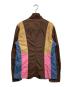 COMME des GARCONS SHIRT (コムデギャルソンシャツ) クレイジーパターン3Bナイロンジャケット ブラウン サイズ:L：9000円