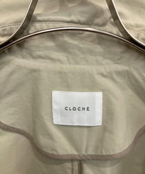 CLOCHE（クロシェ）CLOCHE (クロシェ) ミドルトレンチコート ベージュ サイズ:SIZE 02の古着・服飾アイテム