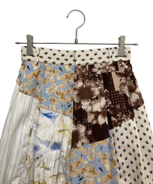 Ameri（アメリ）AMERI (アメリ) MEDI VARIOUS PATTERN TUCK PANTS ベージュ サイズ:S 未使用品の古着・服飾アイテム