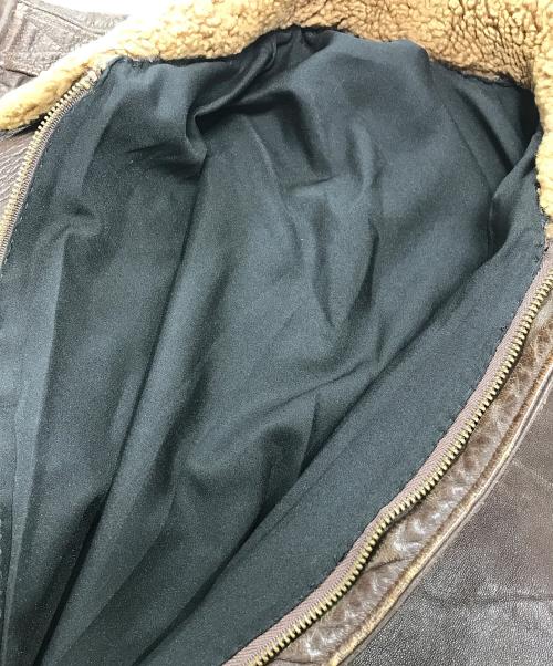 VINTAGE（ヴィンテージ）VINTAGE (ヴィンテージ) G-1 フライトジャケット ブラウン サイズ:表記なしの古着・服飾アイテム