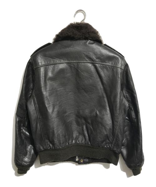 VINTAGE（ヴィンテージ）VINTAGE (ヴィンテージ) G-1タイプ レザージャケット ブラウン サイズ:表記なしの古着・服飾アイテム