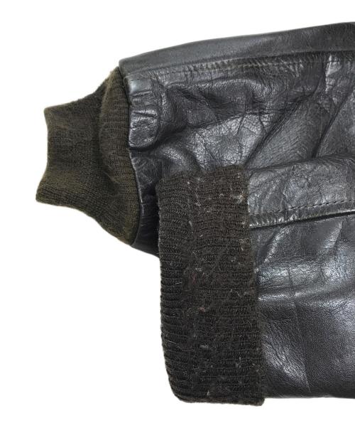 VINTAGE（ヴィンテージ）VINTAGE (ヴィンテージ) G-1タイプ レザージャケット ブラウン サイズ:表記なしの古着・服飾アイテム