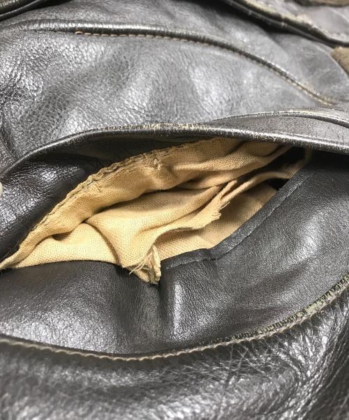 VINTAGE（ヴィンテージ）VINTAGE (ヴィンテージ) G-1タイプ レザージャケット ブラウン サイズ:表記なしの古着・服飾アイテム
