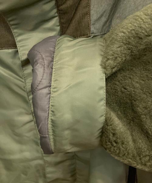 etsinta（エシンタ）etsinta (エシンタ) モンスター中綿オーバーコート オリーブ サイズ:SIZE Mの古着・服飾アイテム