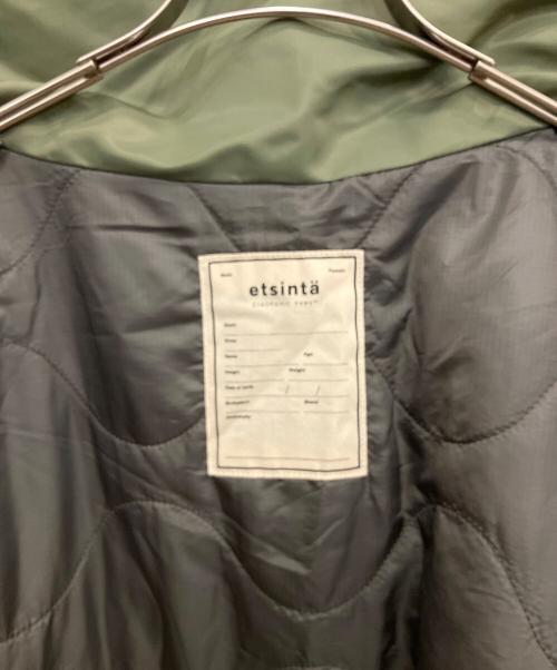 etsinta（エシンタ）etsinta (エシンタ) モンスター中綿オーバーコート オリーブ サイズ:SIZE Mの古着・服飾アイテム