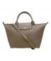 LONGCHAMP（ロンシャン）の古着「LE PLIAGE CITY 2WAYバッグ」｜ベージュ