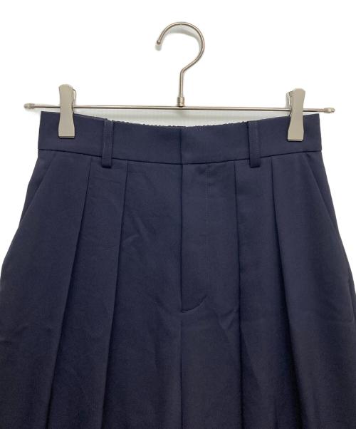 ANAYI（アナイ）ANAYI (アナイ) トリアセツイルタックイージーパンツ ネイビー サイズ:34の古着・服飾アイテム