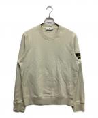 STONE ISLANDストーンアイランド）の古着「Cotton Fleece Crewneck」｜グリーン