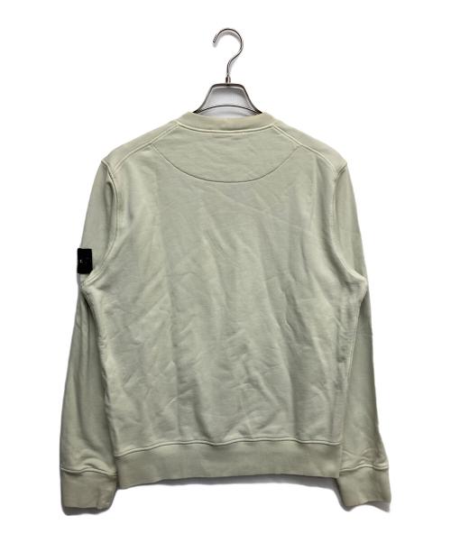 STONE ISLAND（ストーンアイランド）STONE ISLAND (ストーンアイランド) Cotton Fleece Crewneck グリーン サイズ:Lの古着・服飾アイテム