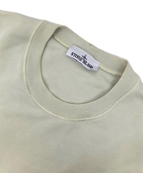 STONE ISLAND（ストーンアイランド）STONE ISLAND (ストーンアイランド) Cotton Fleece Crewneck グリーン サイズ:Lの古着・服飾アイテム