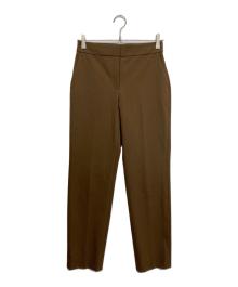 theory luxe（セオリーリュクス）の古着「スリムテーパードパンツ」｜ブラウン