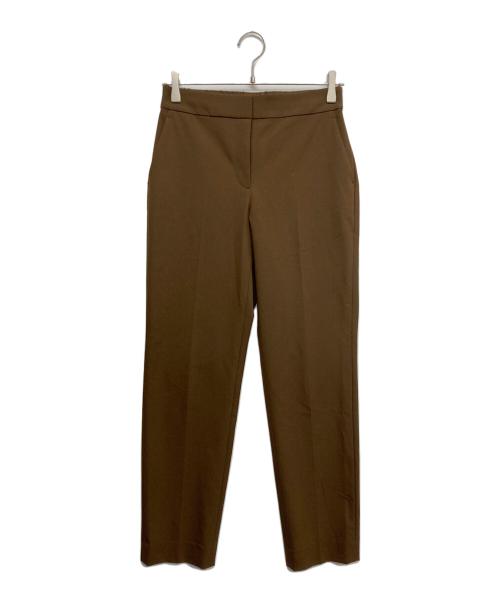 theory luxe（セオリーリュクス）theory luxe (セオリーリュクス) スリムテーパードパンツ ブラウン サイズ:38の古着・服飾アイテム