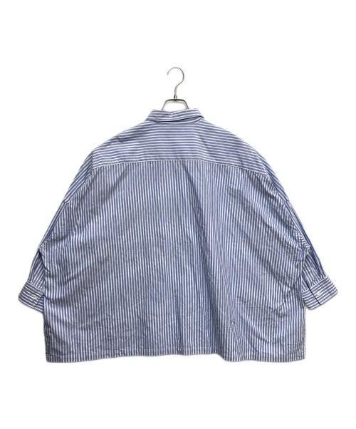 Plage（プラージュ）Plage (プラージュ) Light OX Poncho シャツ ブルー サイズ:無しの古着・服飾アイテム
