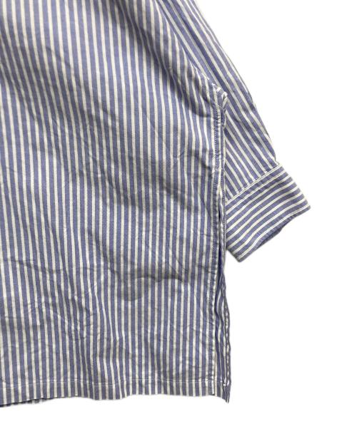 Plage（プラージュ）Plage (プラージュ) Light OX Poncho シャツ ブルー サイズ:無しの古着・服飾アイテム