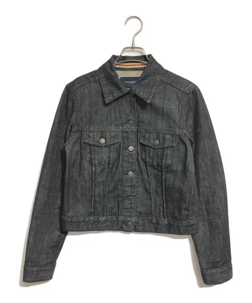 BURBERRY LONDON（バーバリーロンドン）BURBERRY LONDON (バーバリーロンドン) デニムジャケット ブラック サイズ:40の古着・服飾アイテム