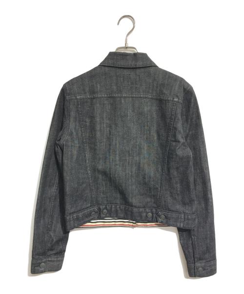BURBERRY LONDON（バーバリーロンドン）BURBERRY LONDON (バーバリーロンドン) デニムジャケット ブラック サイズ:40の古着・服飾アイテム
