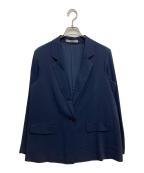 theory luxeセオリーリュクス）の古着「バックサテンリラックスジャケット」｜ネイビー