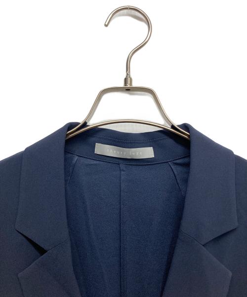 theory luxe（セオリーリュクス）theory luxe (セオリーリュクス) バックサテンリラックスジャケット ネイビー サイズ:38の古着・服飾アイテム