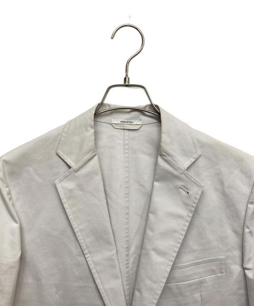 HERMES（エルメス）HERMES (エルメス) テーラードジャケット グレー サイズ:46の古着・服飾アイテム