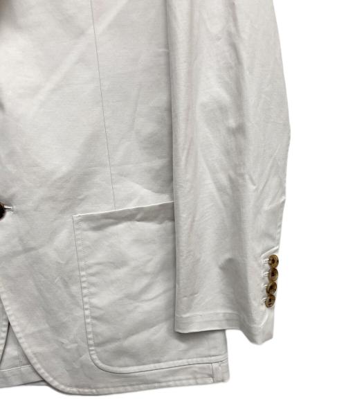 HERMES（エルメス）HERMES (エルメス) テーラードジャケット グレー サイズ:46の古着・服飾アイテム
