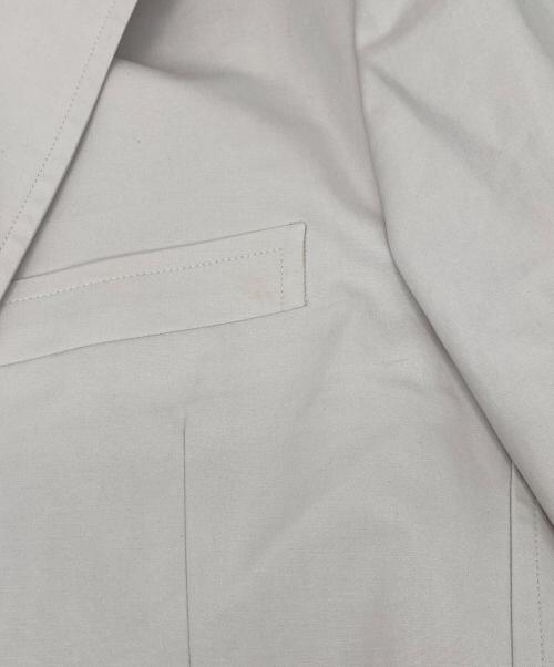HERMES（エルメス）HERMES (エルメス) テーラードジャケット グレー サイズ:46の古着・服飾アイテム